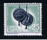 Stamps Spain -  Edifil  1516  Conmemoraciones centenarias de San Sebastián.  