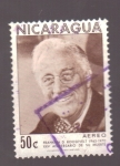 Sellos del Mundo : America : Nicaragua : XXv aniv. de su muerte