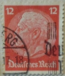 Stamps Germany -  von hindenburg 1933 reich