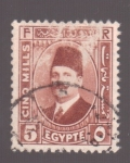 Stamps : Africa : Egypt :  Rey Fuad