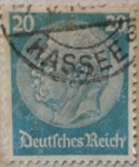 Sellos de Europa - Alemania -  von hindenburg 1933 reich