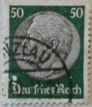 Sellos de Europa - Alemania -   von hindenburg 1933 reich