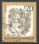 Stamps : Europe : Austria :  1381 - Vista de Myrafalle