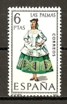 Stamps Spain -  Las Palmas.