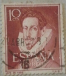 Stamps Spain -  lope de vega 1950