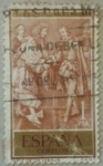 Stamps Spain -  tapiz de ch lebrun 1959