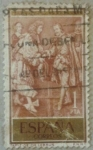 Sellos del Mundo : Europa : Espaa : tapiz de ch lebrun 1959