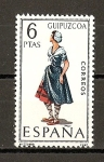 Stamps Spain -  Guipuzcoa.