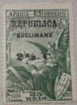 Stamps : Europe : Portugal :  republica quelimane africa 1498 1898