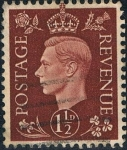Stamps : Europe : United_Kingdom :  JORGE VI 1937-47. Y&T Nº 211