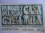 Sellos de Europa - Espaa -  Patrimonio Cultural de la Humanidad.-Parque y Palacio Güell y Casa Milá de Barcelona. Ed:3038