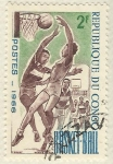 Stamps Republic of the Congo -  BASKET BALL