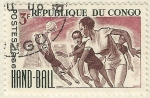 Stamps : Africa : Republic_of_the_Congo :  HAND BALL