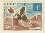 Stamps : Africa : Chad :  TANNEUR
