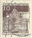 Stamps Germany -  DRESDEN / SACHSEN
