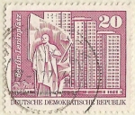 Stamps Germany -  BERLIN - LENINPRATZ