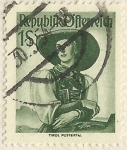 Stamps : Europe : Austria :  TRAJES REGIONALES