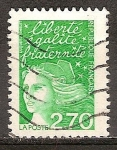 Stamps France -  libertad, igualdad, fraternidad.