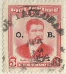 Stamps : Asia : Philippines :  MARCELO H. DEL PILAR