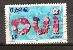 Stamps : Europe : France :  "Oui"(si).