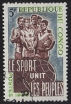 Stamps : Africa : Republic_of_the_Congo :  Le Sport Unit Les Peuples
