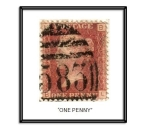 Stamps : America : El_Salvador :  VENDO SELLO RED PENNY