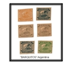 Stamps America - El Salvador -  VENDO SELLO BARQUITOS DE ARGENTINA