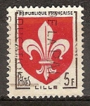 Stamps France -  Escudo de armas 