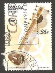 Stamps Spain -  Sitar, Instrumento musical