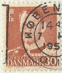 Stamps Denmark -  REY FEDERICO IX