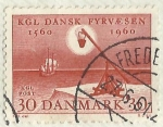 Stamps : Europe : Denmark :  KGL DANSK FURVESEN 1560 1960