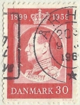 Stamps : Europe : Denmark :  REY FEDERICO IX 1899 - 1959