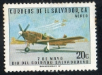 Stamps America - El Salvador -  Dia del soldado Salvadoreño