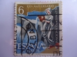 Stamps Spain -  XXV Aniversario. Alzamiento Nacional