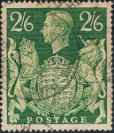 Sellos de Europa - Reino Unido -  JORGE VI 1942. Y&T Nº 233
