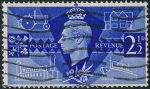 Stamps United Kingdom -  ANIVERSARIO DE LA VICTORIA. Y&T Nº 235