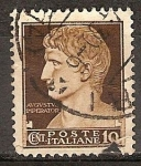 Sellos de Europa - Italia -  Emperador Augusto.