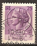 Sellos del Mundo : Europa : Italia : Moneda de Siracusa.