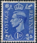Sellos de Europa - Reino Unido -  JORGE VI 1951. Y&T Nº 252