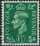 Stamps United Kingdom -  JORGE VI 1951. Y&T Nº 253