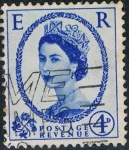 Stamps : Europe : United_Kingdom :  ISABEL II 1952-54 Y&T Nº 268