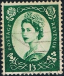 Stamps United Kingdom -  ISABEL II 1952-54 Y&T Nº 277