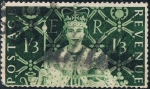Stamps United Kingdom -  CORONACIÓN DE ISABEL II. Y&T Nº 281