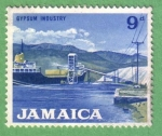 Sellos de America - Jamaica -  Gypsum Industry