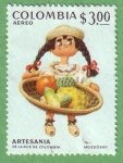 Stamps Colombia -  Artesania