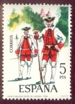 Sellos de Europa - Espa�a -  1975 Uniformes Militares. Fusilero del Regimiento de Vitoria - Edifil:2239