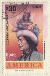 Stamps Chile -  CULTURA AMERICANA