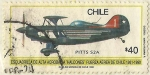 Stamps : America : Chile :  ESCUADRILLA DE ALTA ACROBACIA "HALCONES" FUERZA AEREA DE CHILE 1981 - 1990