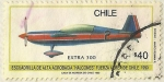 Stamps : America : Chile :  ESCUADRILLA DE ALTA ACROBACIA "HALCONES" FUERZA AEREA DE CHILE 1990