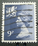 Stamps United Kingdom -  reina